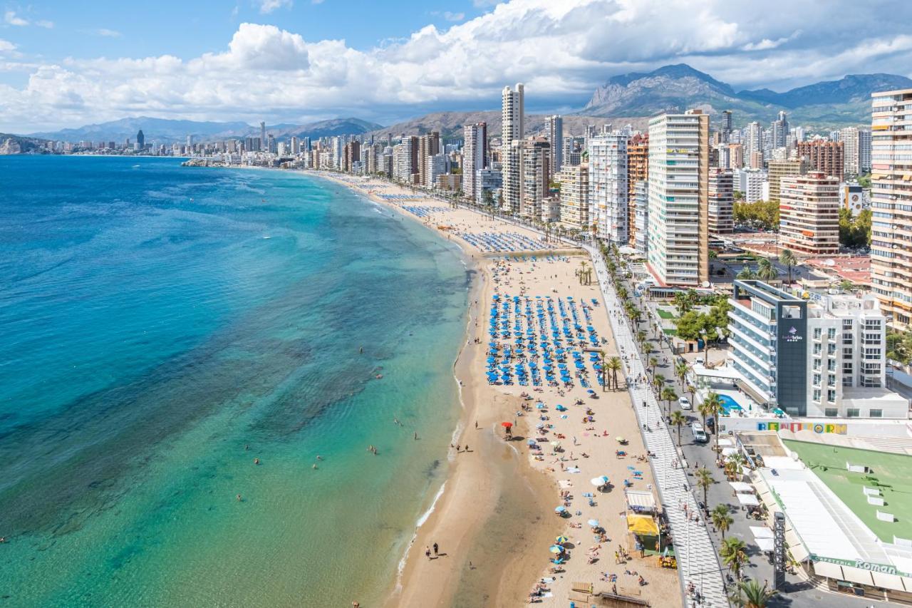 Don Miguel 1 18-A Levante Beach Apartment Benidorm Luaran gambar