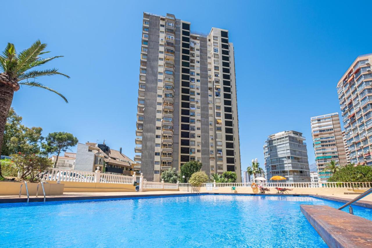 Don Miguel 1 18-A Levante Beach Apartment Benidorm Luaran gambar